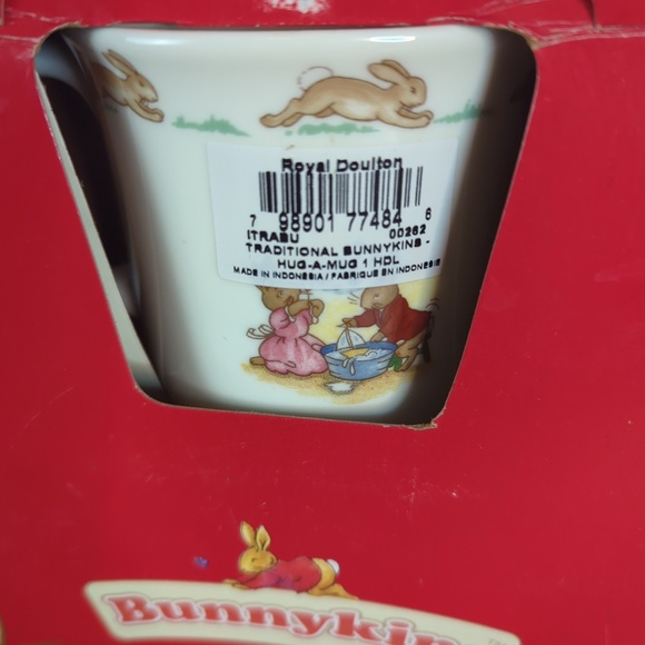 Royal Doulton Bunnykins Children’s Set – Vintage 3-Piece Nursery Dish Set in Ori - Picture 9 of 10